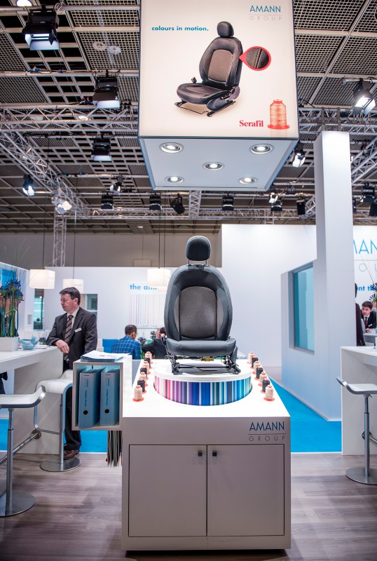 Texprocess 2015: Amann Group showed “intelligent threads” | textile network