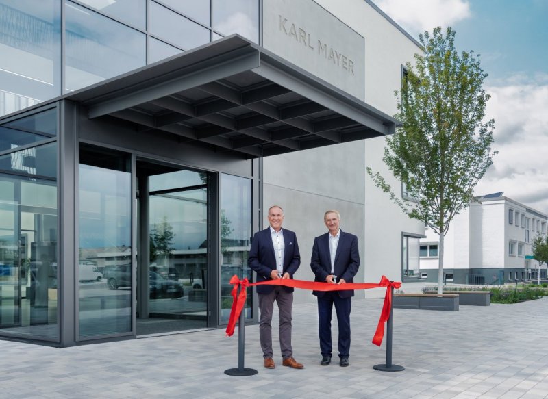 Karl Mayer mit neuer Unternehmenszentrale textile network