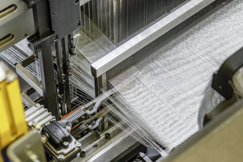 Vandewiele @ Techtextil: Weaving machines for complex fabric structures