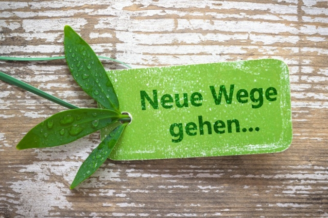 Neue Wege gehen… Photo: fotolia