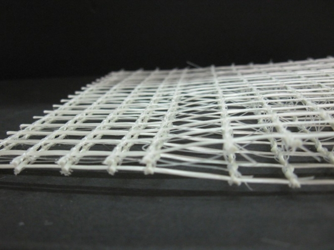 Weltweit einzigartig: Die 3D biaxialen Bewehrungsgitter aus AR Glas oder Carbon verjüngen sich an beiden Enden. Somit können die Gitter überlapp...