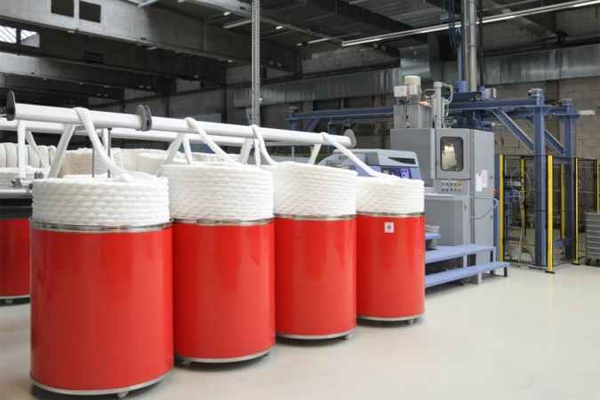 Trevira Garn Produktion