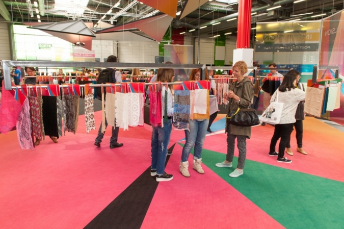 Messe-Impressionen Texworld Paris
