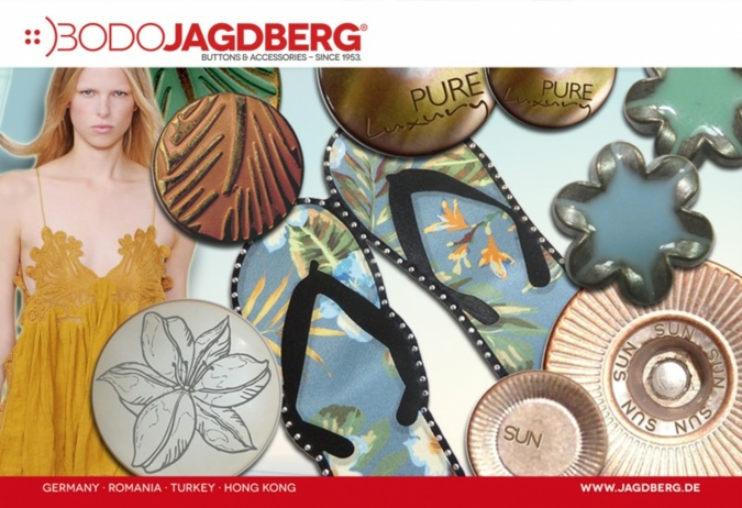 Exotik, Sommer, Strand und Meer zelebriert Bodo Jagdberg in der Kollektion