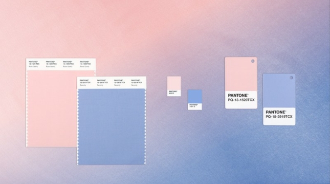 Pantone Serenity - Color of the year 2016 Photographic Print by