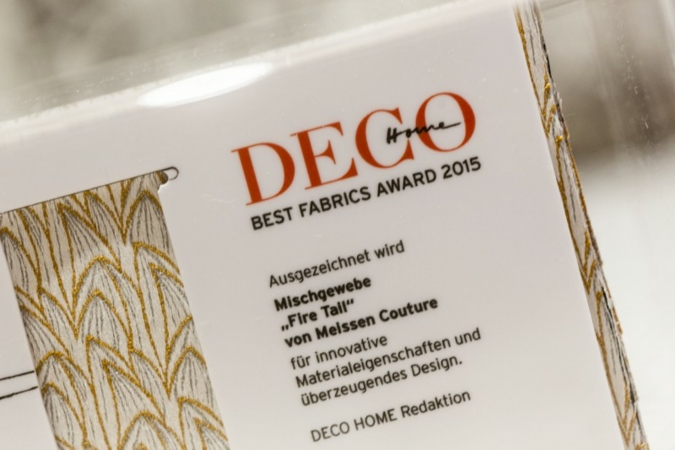 Best Fabrics Award 2015 for Fire Tail