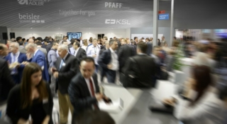 Täglich kamen mehrere tausend Standbesuchern auf den Gemeinschaftsstand
Photos: Pfaff Industrial