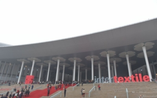 The Intertextile Shanghai take place at the National Exhibition and Convention Center Shanghai 
Photo: Anna Blum