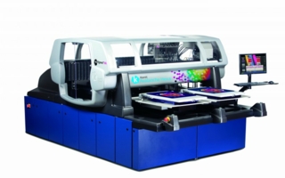 Die Avalanche-Serie von Kornit ist für industrielle Mengenproduktion im Druckbereich von 600 x 900 mm ausgelegt Photo: Kornit