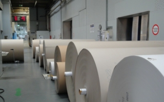 The corrugated board production capacity is 135 million square metres/year Photos: Gebr. Kufferath