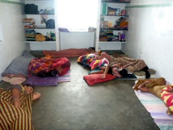 Accommodation for those on Sumangali schemes Photo: Dr. Gisela Burckhardt, Femnet e.V.