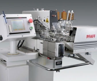 The PFAFF 3840 is a high-performance and highly flexible machine to attach belt loops (Jeans)