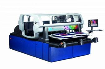 Die Avalanche-Serie von Kornit ist für industrielle Mengenproduktion im Druckbereich von 600 x 900 mm ausgelegt Photo: Kornit