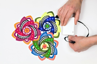 Embroidery offers unique possibilities for textile sensor areas Photo: Forster Rohner