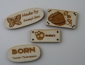 Die neuen Holz-Etiketten Corinera– ganz neu auch aus Pappelholz