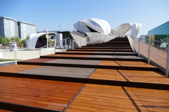 Der deutsche Pavillon auf der Weltausstellung in Mailand Photos: Messe Frankfurt