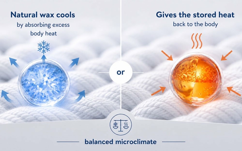 Microclimate Control with Outlast