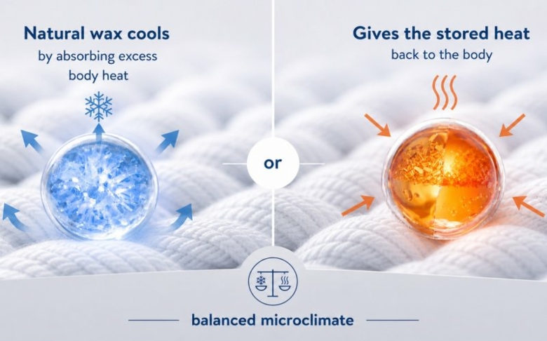 Prevent sweating instead of managing it