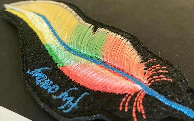 Invisible thread for discreet seams and embroidery effects